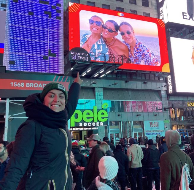 NYC: See Yourself on a Times Square Billboard for 24 Hours - Key points to know before you book