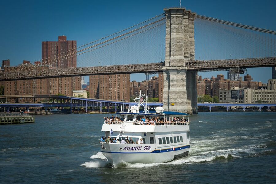 NYC: Starship Landmark 90 Minute Sightseeing Cruise - Ellis Island and the Statue of Liberty Photo Stop