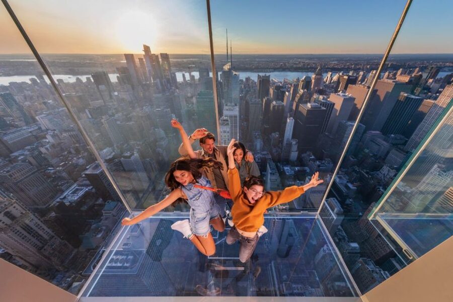 NYC: SUMMIT One Vanderbilt Tickets - SUMMIT AIR and the city reflected around you