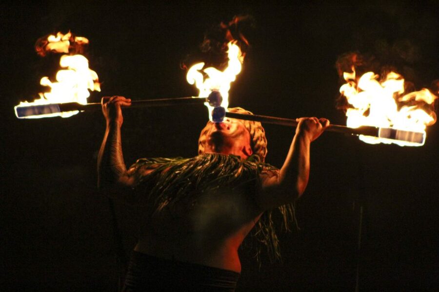 Oahu: Ka Moana Luau Dinner and Show at Aloha Tower - The show follows a way-finding journey through Polynesia