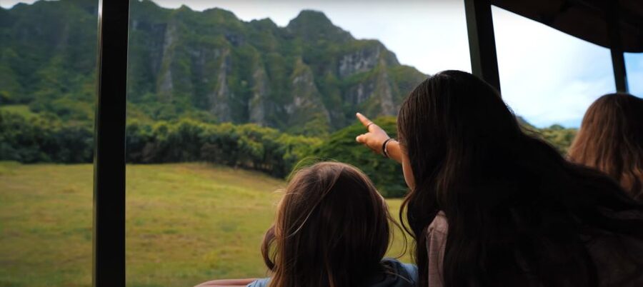 Oahu: Kualoa Open Air Jungle Expedition Tour - The ride through Hakipuʻu rainforest