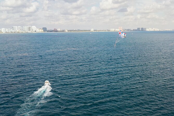 Ocean Parasailing Adventure In Fort Lauderdale, FL - The view begins at Bahia Mar Resort & Marina