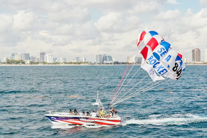 Ocean Parasailing Adventure In Fort Lauderdale, FL - What the first flight feels like
