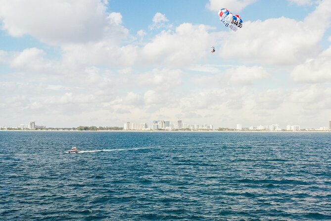 Ocean Parasailing Adventure In Fort Lauderdale, FL - Single, tandem, and triple flights