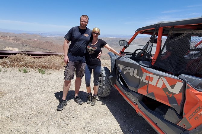 Off Road UTV Adrenaline Experience in Las Vegas - Yellow Pine Mine tailings and the photo stop