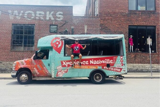 Open-Air Minibus Sightseeing Tour of Nashville - Nissan Stadium and the riverfront view