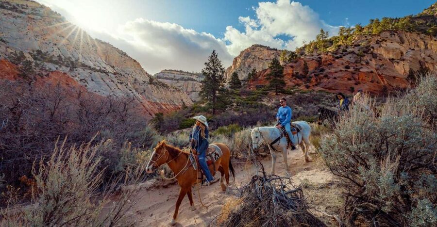 Orderville: East Zion Park White Mountain Horseback Tour - What the East Zion White Mountain ride is really like