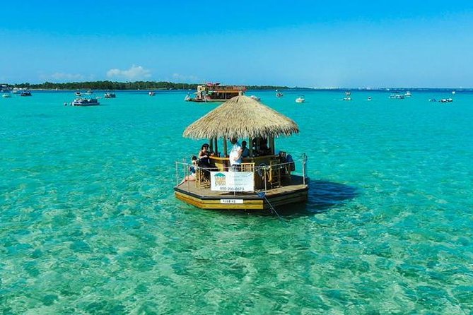 Original Cruisin' Tikis 3hr Crab Island Sandbar Adventure - Why Crab Island works so well for a short boat trip