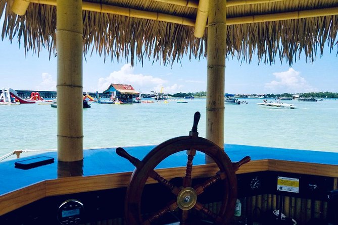 Original Cruisin' Tikis 3hr Crab Island Sandbar Adventure - Captains make a real difference