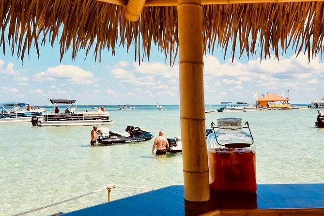 Original Cruisin' Tikis 3hr Crab Island Sandbar Adventure - Boarding at Destin Harbor