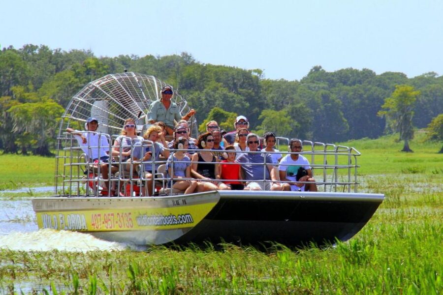 Orlando: Everglades Airboat Ride and Wildlife Park Ticket - The 30-minute airboat ride