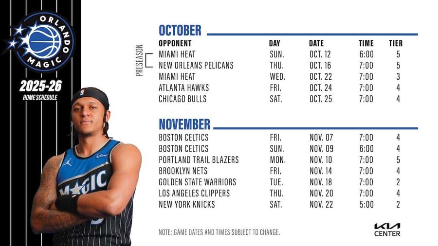 Orlando: Orlando Magic NBA Basketball Tickets - Restaurants, bars, and fan areas inside the arena