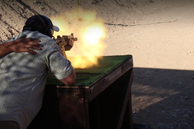 Outdoor Shooting Experience with Transfer and Lunch in Las Vegas - Photos, videos, and the movie connection