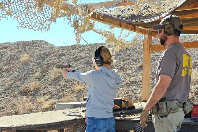 Outdoor Shooting Experience with Transfer and Lunch in Las Vegas - Booking, pickup, and cancellation details