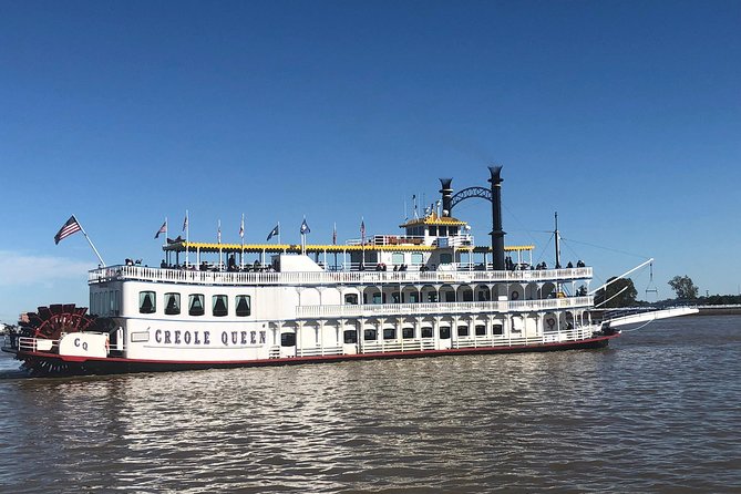 Paddlewheeler Creole Queen Historic Mississippi River Cruise - Views, seating, and comfort