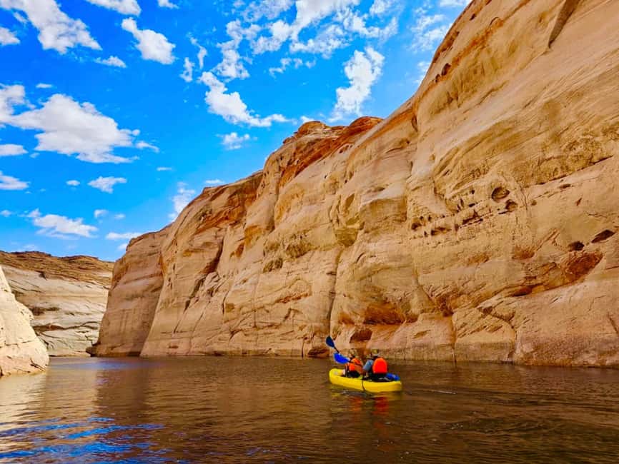 Page/Lake Powell: Guided Kayak & Water Antelope Canyon Tour - Weather, timing, and what to pack