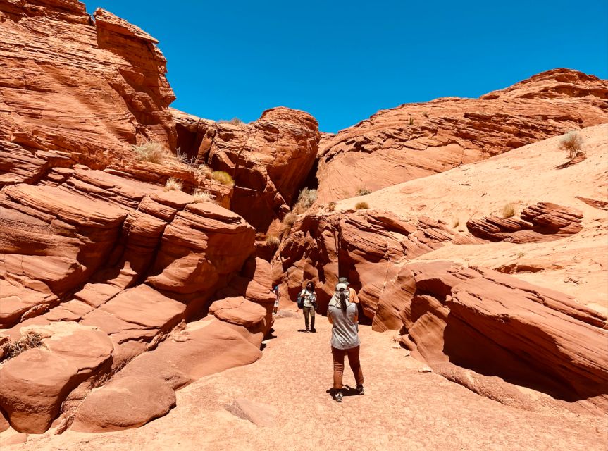 Page: Upper Antelope Canyon Sightseeing Tour w/ Entry Ticket - Walking into the sculpted sandstone corridor