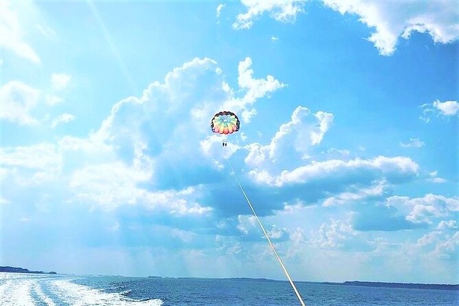 Parasailing Adventure at the Hilton Head Island - The views above Calibogue Sound