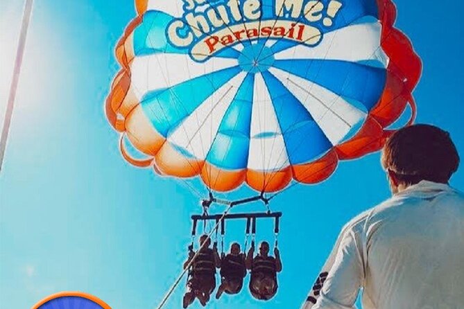 Parasailing Experience in Destin - Takeoff, flight, and landing from the boat