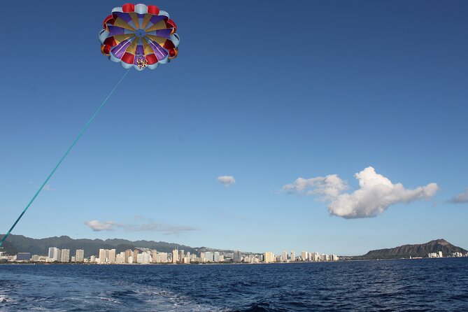 Parasailing Experience in Waikiki, HI - From Kewalo Basin Harbor to open water