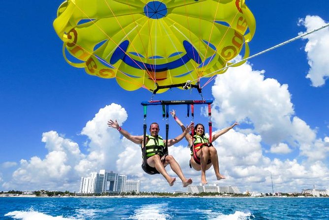 Parasailing with Miami Watersports - Optional water sports can change the day
