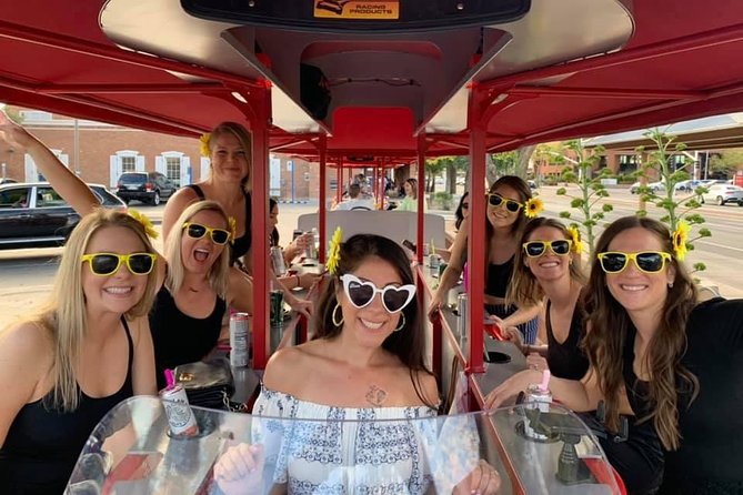Party Bike Private Party Up To 14 People in Old Town Scottsdale - Pattie’s First Avenue Lounge and the optional finish