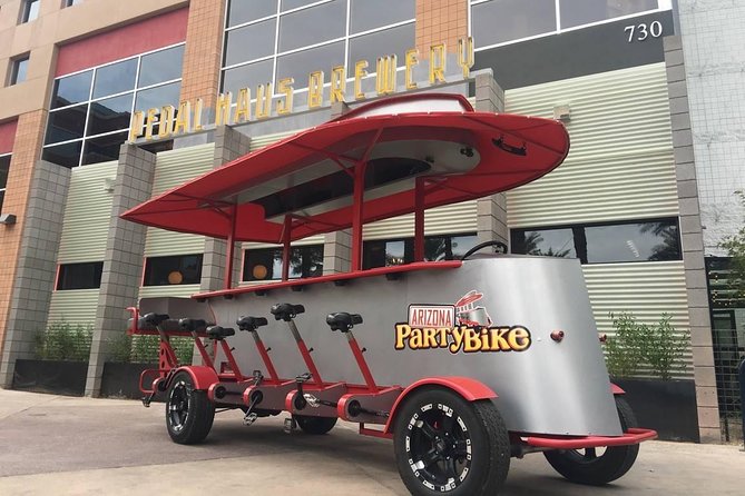 Pedal Bar Crawl of Old Town Scottsdale - The ride to Pattie’s First Avenue Lounge