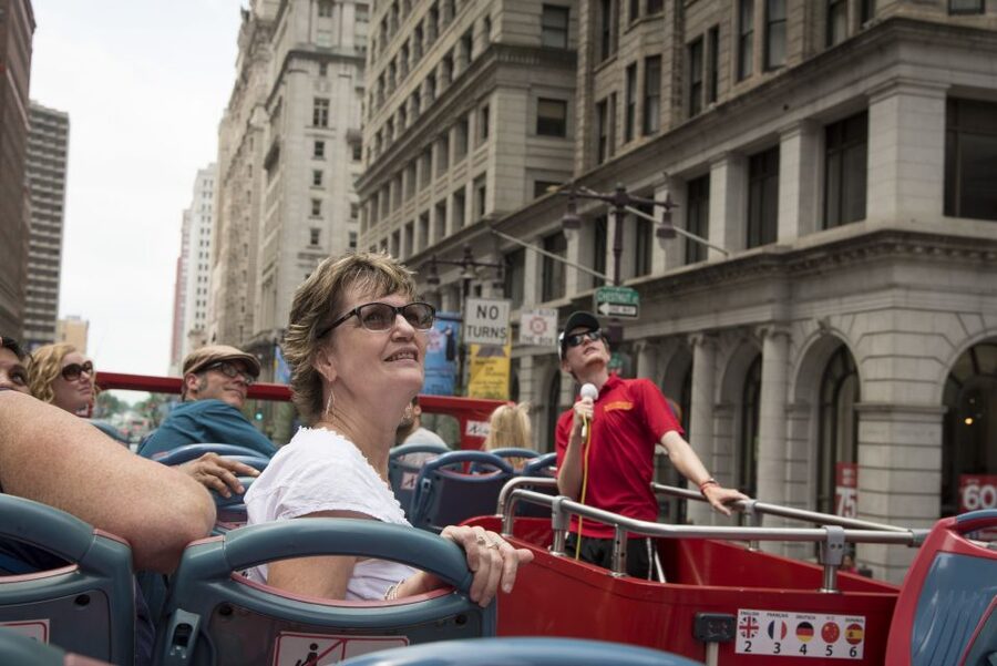 Philadelphia: Double-Decker Hop-on Hop-off Sightseeing Tour - Guides, audio languages, and the feel of the ride