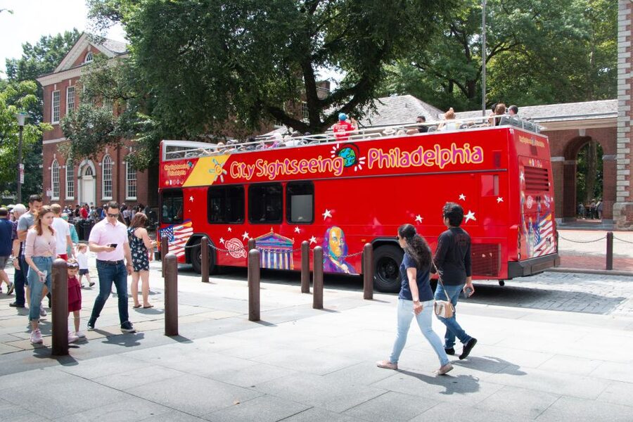 Philadelphia: Double-Decker Hop-on Hop-off Sightseeing Tour - Starting near the Bourse and Independence Hall