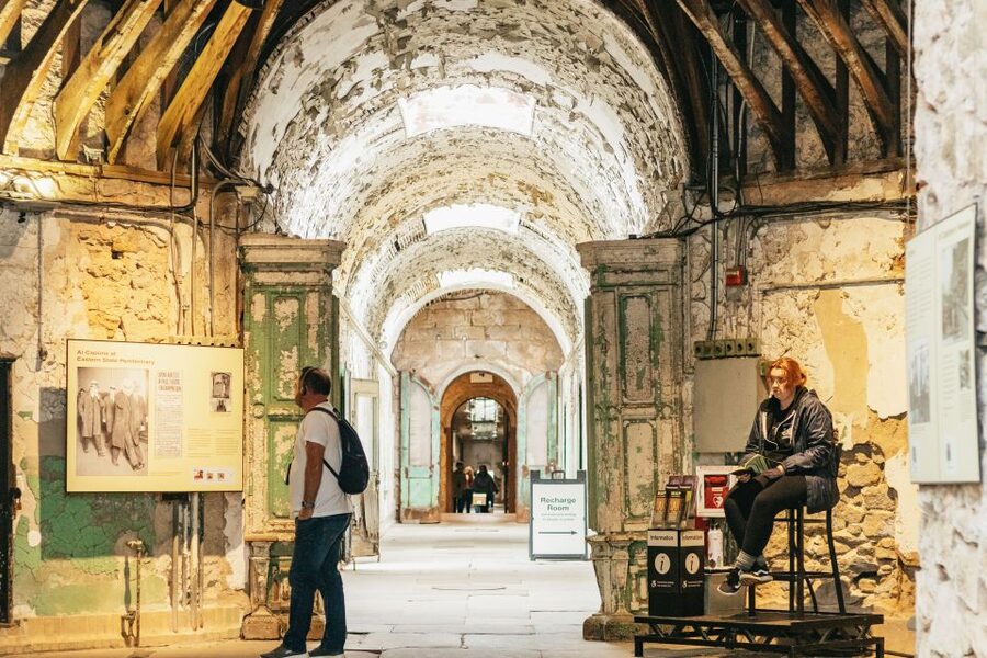 Philadelphia: Eastern State Penitentiary Admission - The abandoned Hospital Block