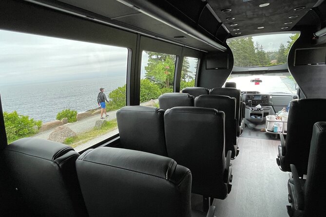 Premium Narrated Bus Tour of Bar Harbor and Acadia National Park (3.5 Hours) - Jordan Pond when the parking lot cooperates