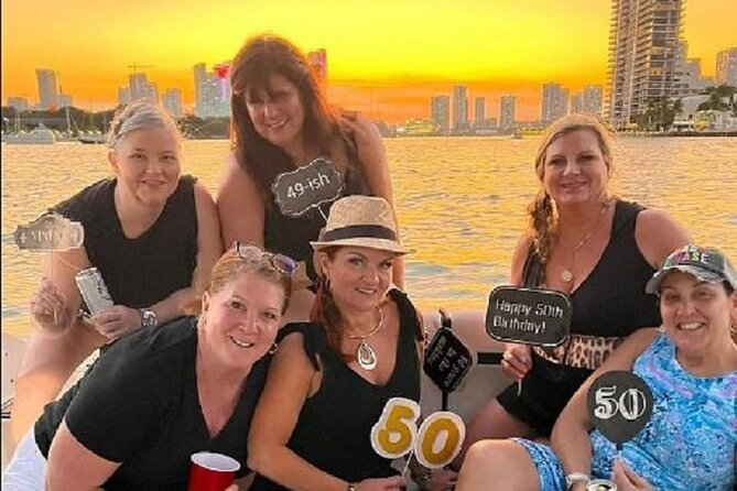 Private Boat Ride in Miami with Experienced Captain and Champagne - Miami’s skyline, Brickell, and the bay view