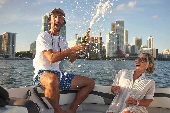 Private Boat Ride in Miami with Experienced Captain and Champagne - Millionaire Row and Miami’s celebrity islands