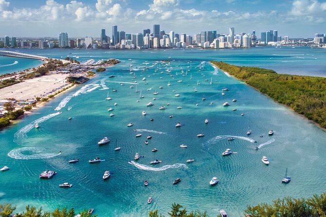 Private Captained Boat Tour in Miami for up to 12 passengers - Fisher Island and the homes along the shore
