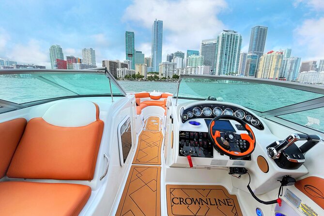 Private Captained Boat Tour in Miami for up to 12 passengers - Choosing between two, three, and four hours