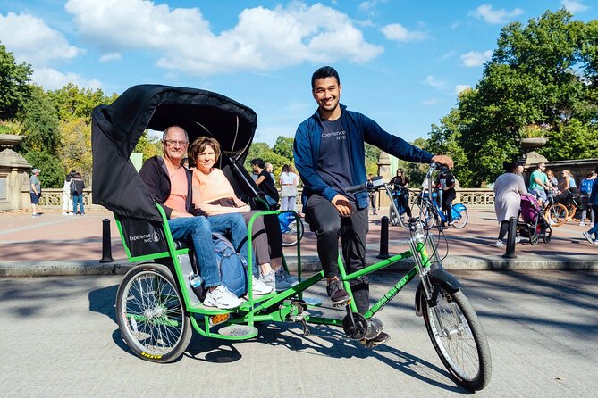 Private Central Park Pedicab Tour - The Plaza Hotel, the Mall, and movie scenery