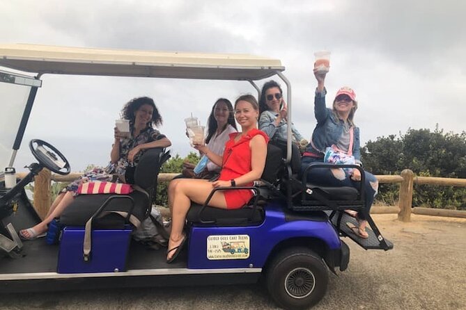 Private Guided Golf Cart Tour of Avalon - Hilltop viewpoints above Bell Tower Road