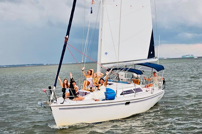 Private Luxury Yacht Charters, BYOB & Dolphins - Setting out from Ashley River Marina