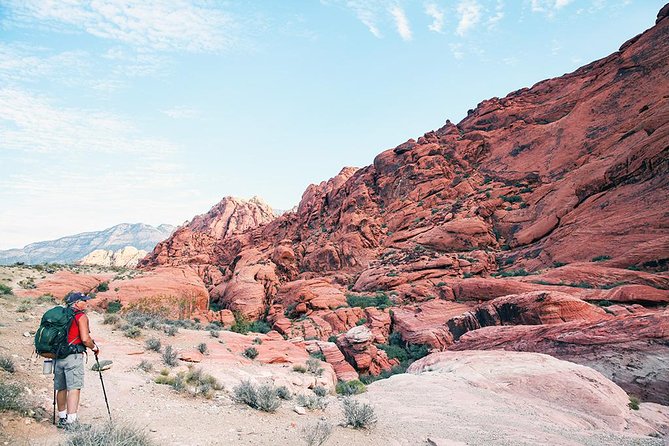Red Rock Canyon Hike with Transport from Las Vegas - What the walking feels like on the ground