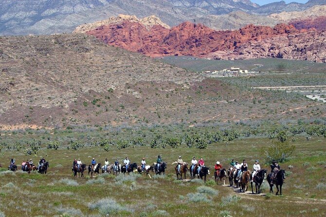 Red Rock Canyon Sunset Horseback Ride and Barbeque Dinner - A campfire barbecue after the trail