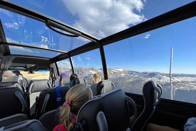 Retractable Glass Top Tour in Rocky Mountain National Park - Why the glass-top van matters above tree line