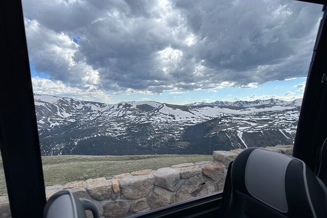 Retractable Glass Top Tour in Rocky Mountain National Park - Snowmelt, waterfalls, glaciers, and alpine scenery