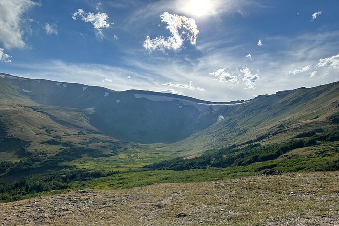 Retractable Glass Top Tour in Rocky Mountain National Park - The Alpine Visitors Center at 11,796 feet