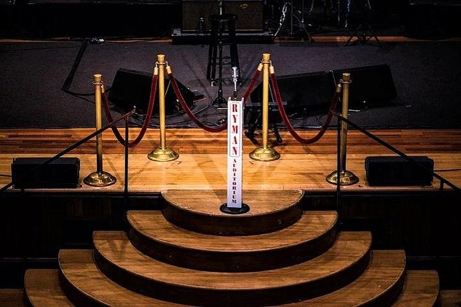 Ryman Auditorium Self-Guided Tour with Souvenir Photo Onstage - Self-guided freedom versus a guided tour