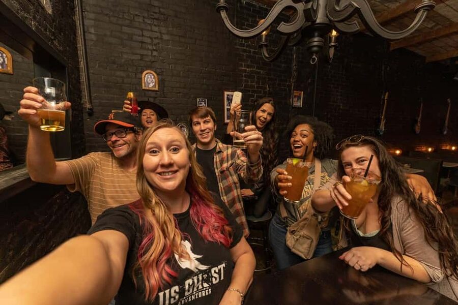 Salem: Boos and Brews Haunted Pub Crawl - Walking into Salem’s darker side