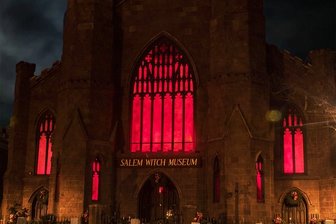 Salem Ghost Tour: Witches & Wicked Whispers - Finishing at Wicked Good Books