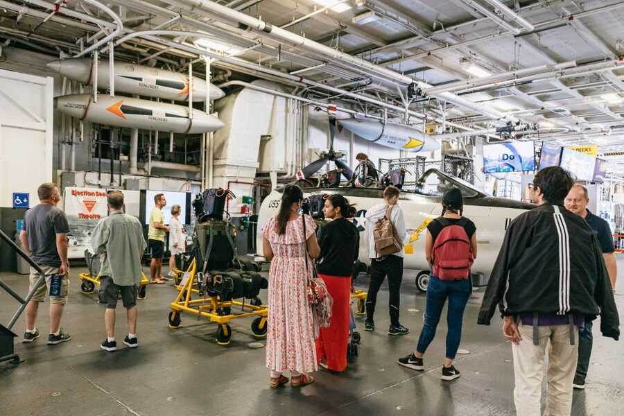 San Diego: USS Midway Museum Entry Ticket - Make time for the bridge and command areas