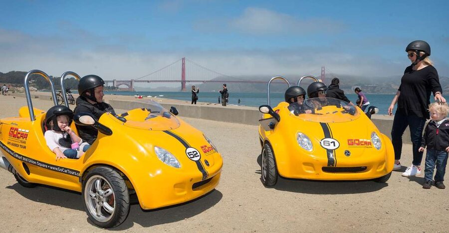 San Francisco: 3-Hour Early Bird GoCar Tour - Ocean Beach and the Presidio
