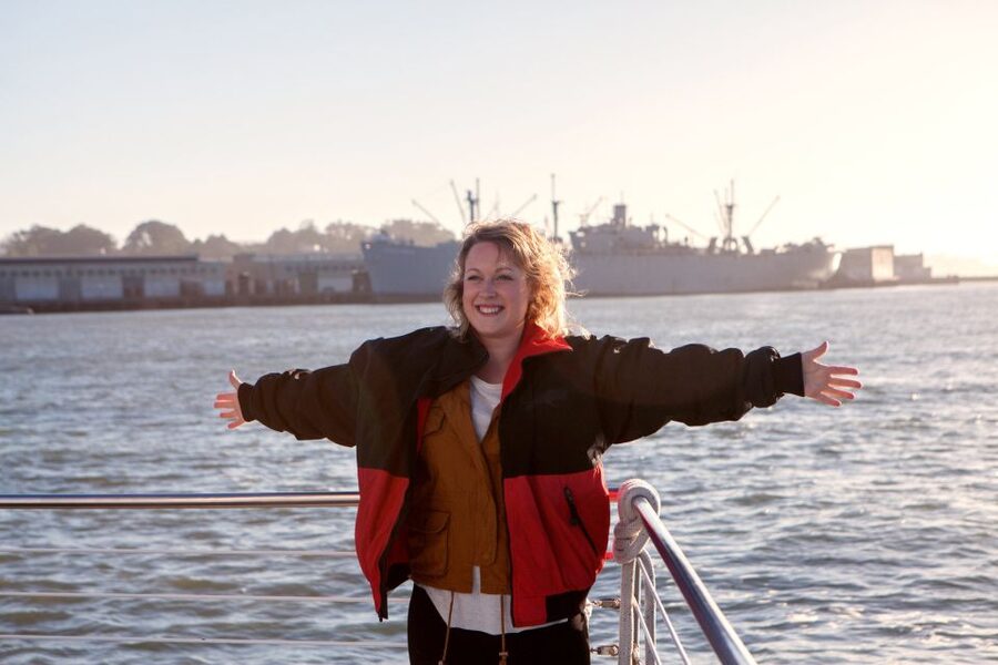 San Francisco Bay Sunset Cruise by Luxury Catamaran - Comfort, cold, and choosing your place on board