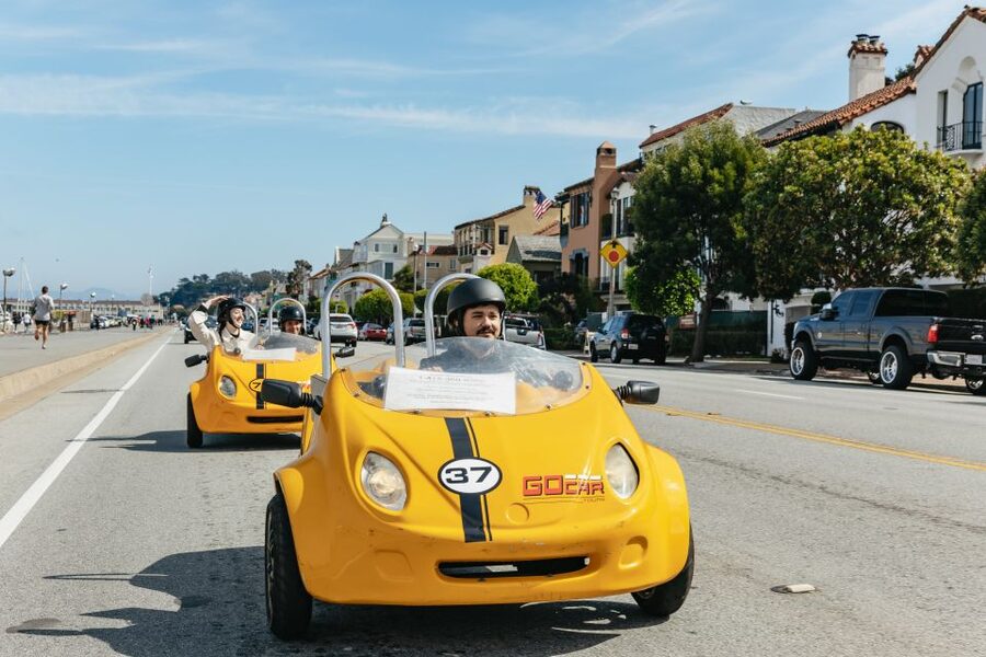 San Francisco: Golden Gate Bridge and Lombard GoCar Tour - How the GPS guide works on the road